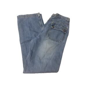 Women’s Hydraulic Y2K Low Waist Bootcut Denim Jeans Size 29/31